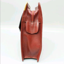 Load image into Gallery viewer, CARTIER BURGUNDY LEATHER CLUTCH-CROSSBODY