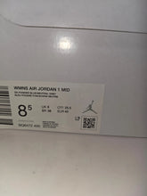 Load image into Gallery viewer, WOMEN'S NIKE AIR JORDAN 1 MID WOMEN'S SIZE 8.5