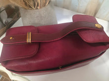 Load image into Gallery viewer, CARTIER BORDEAUX LEATHER VANITY COSMETIC BAG COA INCL