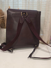 Load image into Gallery viewer, LOUIS VUITTON CASSIER PLUM TAIGA LEATHER BACKPACK