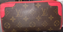Load image into Gallery viewer, LOUIS VUITTON MONOGRAM & RED 8 CC HOLDER COA INCL