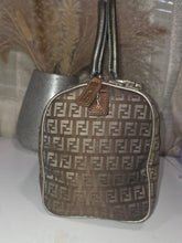 Load image into Gallery viewer, Fendi Zucchino Boston Bag (vintage) 25cm
