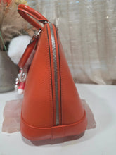 Load image into Gallery viewer, LV ORANGE LEATHER EPI ALMA 12"w 9.5ht
