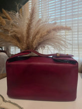 Load image into Gallery viewer, CARTIER BORDEAUX LEATHER VANITY COSMETIC BAG COA INCL
