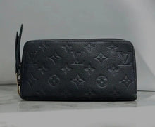 Load image into Gallery viewer, LOUIS VUITTON BLK EMPREINTE MONOGRAM ZIPPY WALLET W/BOX
