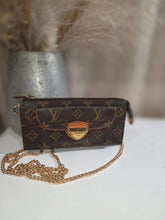Load image into Gallery viewer, LOUIS VUITTON MONOGRAM EUGENIE CANVAS LEATHER ORGANIZER ZIP WALLET CLUTCH BAG
