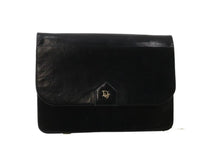 Load image into Gallery viewer, Christian Dior Black Leather Crossbody Bag COA INCL
