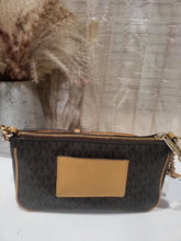 Load image into Gallery viewer, MICHAEL KORS BROWN CROSSBODY BAG WITH 2 STRAPS
