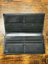 Load image into Gallery viewer, CARTIER BLACK LEATHER WALLET COA INCL
