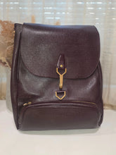 Load image into Gallery viewer, LOUIS VUITTON CASSIER PLUM TAIGA LEATHER BACKPACK
