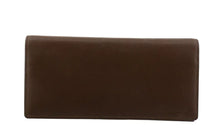 Load image into Gallery viewer, BURBERRY BROWN LEATHER ZIPPIE WALLET
