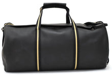 Load image into Gallery viewer, CELINE BLACK LEATHER UNISEX BOSTON TRAVEL BAG 40CM
