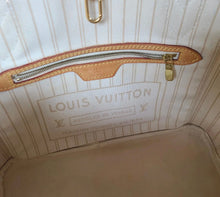 Load image into Gallery viewer, LOUIS VUITTON NEVERFULL PM TOTE BAG AZUR DAMIER CANVAS
