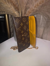 Load image into Gallery viewer, LOUIS VUITTON BROWN YELLOW WALLET COA INCL
