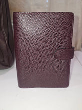 Load image into Gallery viewer, LOUIS VUITTON TAIGA PLUM AGENDA PM CA0979
