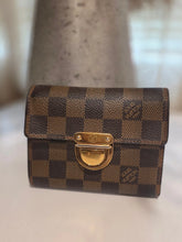 Load image into Gallery viewer, LOUIS VUITTON DAMIER EBENE COMPACT WALLET
