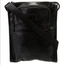 Load image into Gallery viewer, TUMI - ALPHA LEATHER POCKET TRAVEL CROSSBODY BAG FOR MEN &amp; WOMEN

