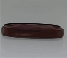 Load image into Gallery viewer, CARTIER UNIQUE ELEGANT BURGUNDY VINTAGE LEATHER POCHETTE BORDEAUX CLUTCH
