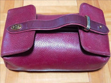 Load image into Gallery viewer, CARTIER BORDEAUX LEATHER VANITY COSMETIC BAG COA INCL
