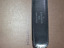 Load image into Gallery viewer, LOUIS VUITTON BLK EPI LEATHER BELT 85/34
