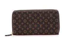 Load image into Gallery viewer, LOUIS VUITTON DENIM BROWN BEIGE ZIPPY (DISCONTINUED )
