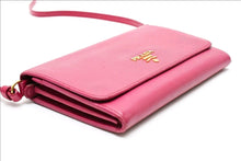Load image into Gallery viewer, PRADA CROSSBODY SHOULDER WALLET 12 CARD HOLDER COA INCL
