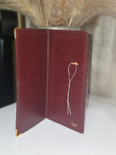 Load image into Gallery viewer, CARTIER BURGUNDY MUST DE CARTIER LONG LEATHER WALLET
