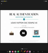Load image into Gallery viewer, LOUIS VUITTON SAC SOUPLE 45 TRAVEL BAG
