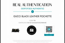 Load image into Gallery viewer, GUCCI BLACK POCHETTE / CLUTCH

