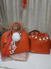 Load image into Gallery viewer, LOUIS VUITTON ORANGE EPI ALMA &amp; NOE
