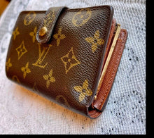 Load image into Gallery viewer, LOUIS VUITTON VINTAGE FRENCH COMPACT MONOGRAM KISSLOCK WALLET
