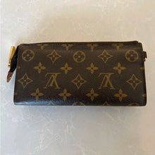 Load image into Gallery viewer, LOUIS VUITTON MONOGRAM EUGENIE CANVAS LEATHER ORGANIZER ZIP WALLET CLUTCH BAG
