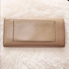 Load image into Gallery viewer, CELINE BEIGE FLAP WALLET
