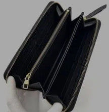 Load image into Gallery viewer, LOUIS VUITTON BLK EMPREINTE MONOGRAM ZIPPY WALLET W/BOX
