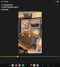 Load image into Gallery viewer, LOUIS VUITTON LOCKIT HORIZONTAL MONOGRAM BAG COA INCL
