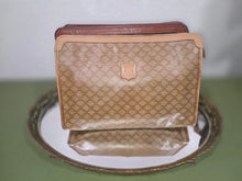 Load image into Gallery viewer, CELINE MACADAM PORTFOLIO CLUTCH BEIGE
