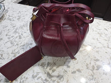Load image into Gallery viewer, CARTIER (RARE) LE MUST DE BURGUNDY LEATHER CROSSBODY BAG
