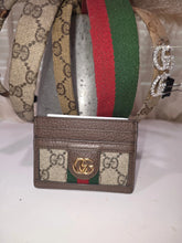 Load image into Gallery viewer, GUCCI OPHIDIA CARD CASE WALLET
