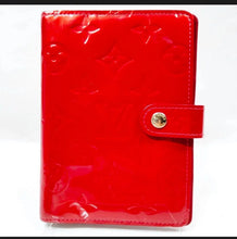 Load image into Gallery viewer, LOUIS VUITTON RED VERNIS AGENDA PM
