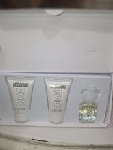 Load image into Gallery viewer, MOSCHINO TOY 2 BUBBLE GUM 3 PC GIFT SET BUNDLE
