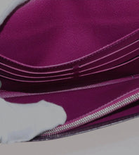 Load image into Gallery viewer, LV Epi Portefeiulle Sarah Wallet Purple Cassis 10 Card Slots COA INCL
