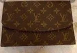 Load image into Gallery viewer, LV Vintage Monogram Pochette Rabat 20cm Envelope Clutch Bag
