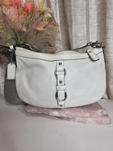Load image into Gallery viewer, COACH 2WAY SHOULDER BAG CROSSBODY WHITE W/HANGTAG
